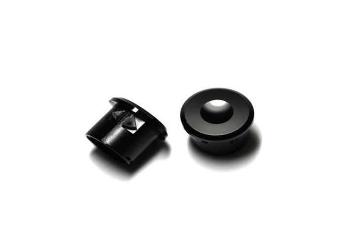 OEM/ODM Ontwerp/de Naar maat gemaakte Lenzen van PC van de Lens Hoofdontvanger Zwarte Plastic Optische